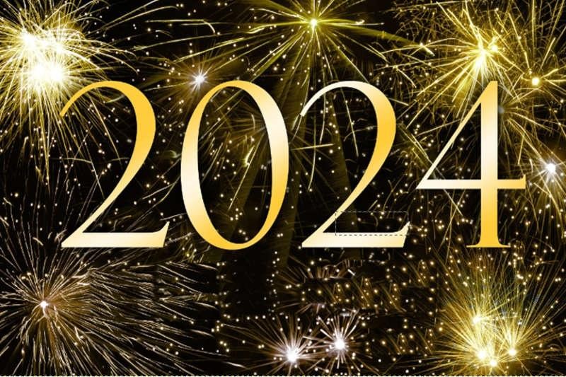 تهنئة السنة الجديدة 2024